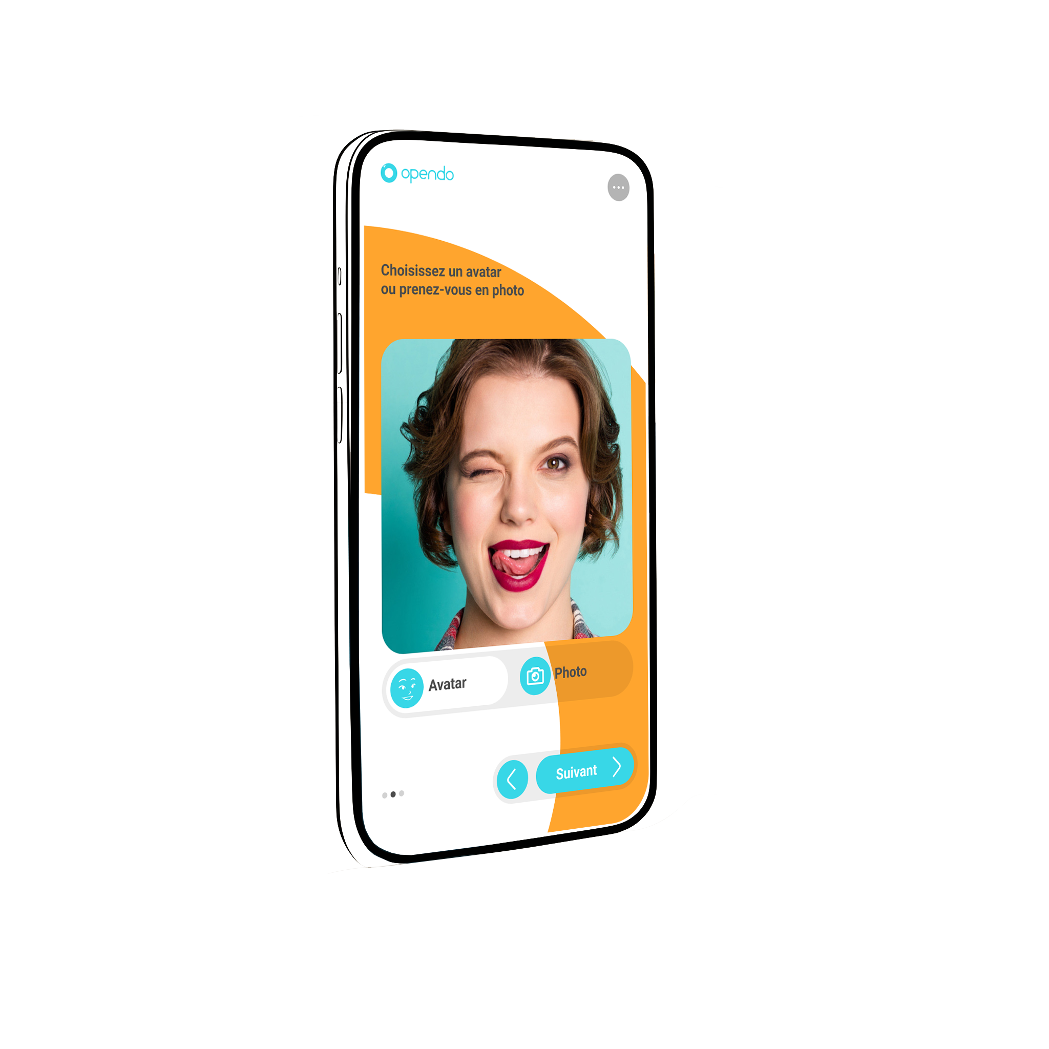 L'app Opendo Participant sur smartphone